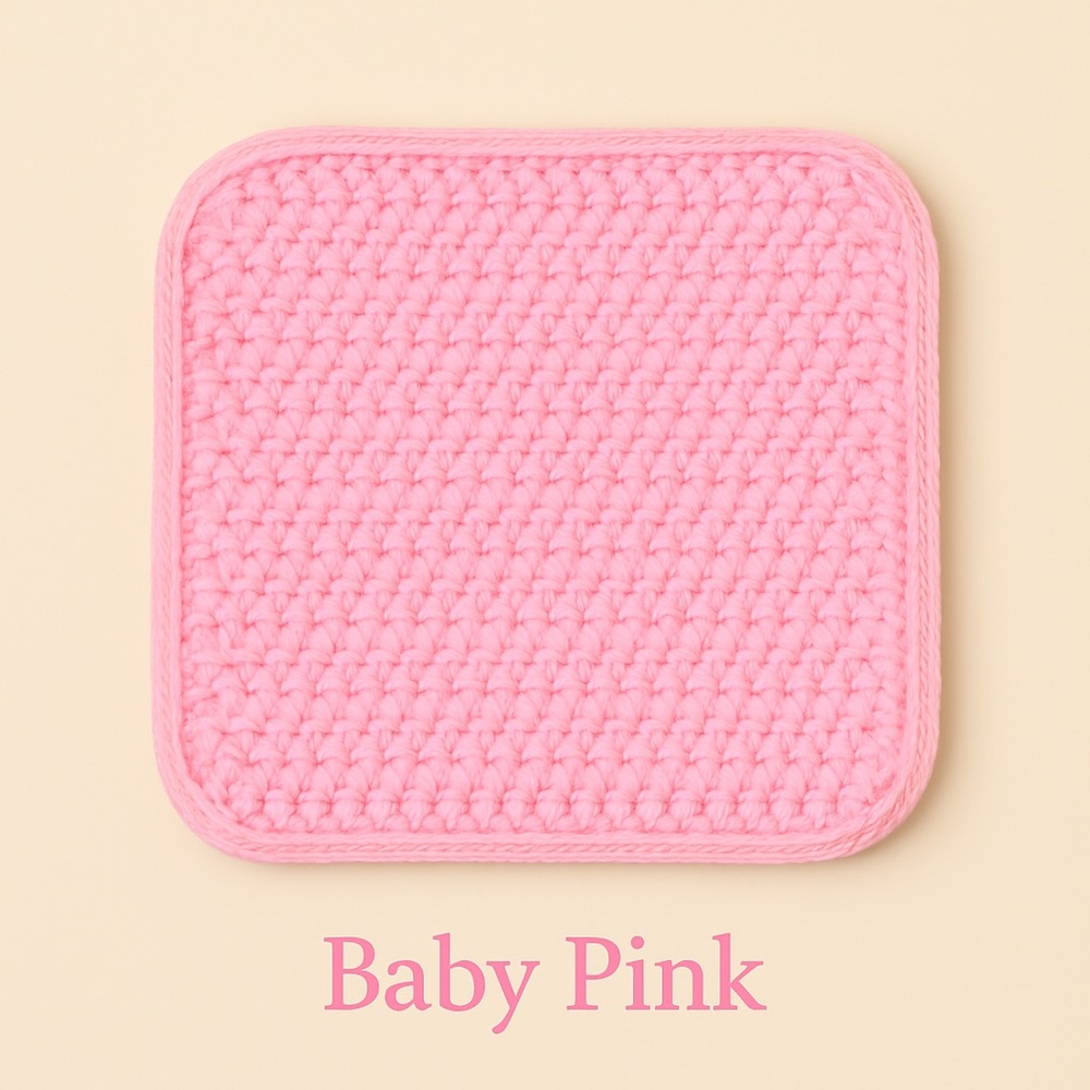 Crochet Washcloth - Handmade Cotton Cloth for Everyday Use